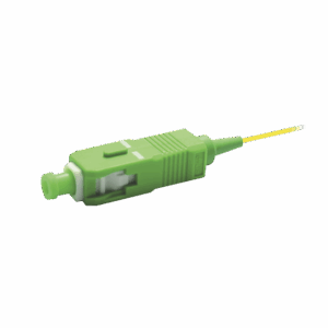 Pigtail de Fibra Óptica Monomodo SC/APC, simplex de 2 metros...