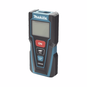 Medidor láser de distancia de 0.2 a 30 metros.