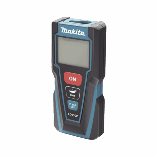 Medidor láser de distancia de 0.2 a 30 metros.