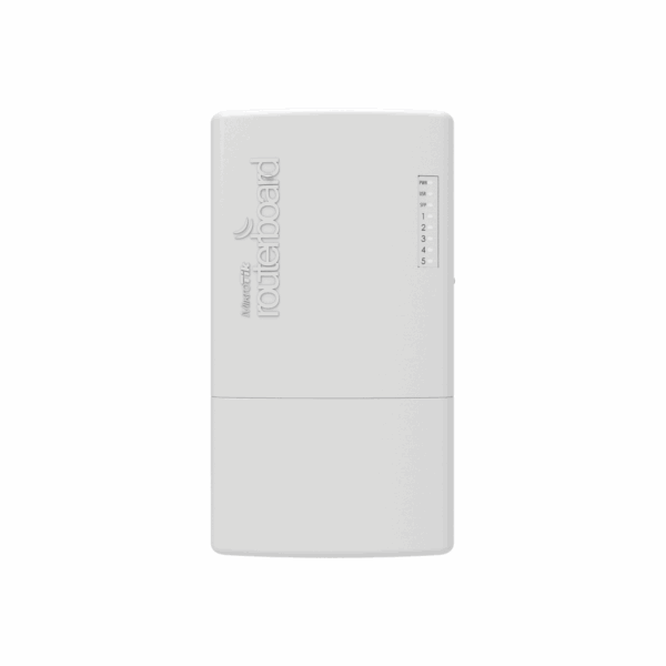(PowerBox Pro) Router para exterior 5 puertos Gigabit, PoE Pasivo o 802.3af/at