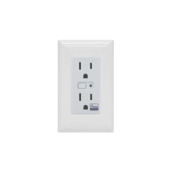 (ZWAVE) Tomacorriente con señal inalambrica Z-WAVE, compatible con HUB HC7, C8, puede ser un panel de alarma L5210, L7000 con Total Connect y Alarm.Com
