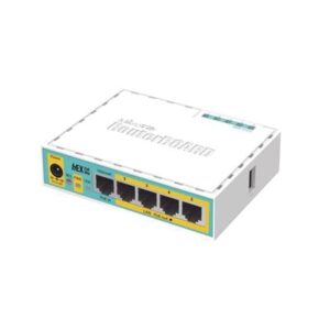 (hEX PoE LITE) RouterBoard, 5 Puertos Fast Ethernet, 4 con P...