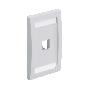 Placa de Pared Vertical Ejecutiva, Salida Para 1 Puerto Mini...