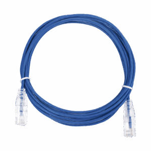 Cable de Parcheo Slim UTP Cat6 – 3 m Azul Diámetro Red...
