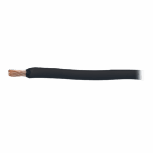 Cable Eléctrico 18 awg  color negro, Conductor de cobre suave cableado. Aislamiento de PVC, auto-extinguible.BOBINA de 100 MTS