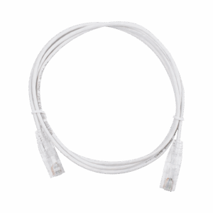 Cable de Parcheo Slim UTP Cat6 – 1.5 m Blanco Diámetro...