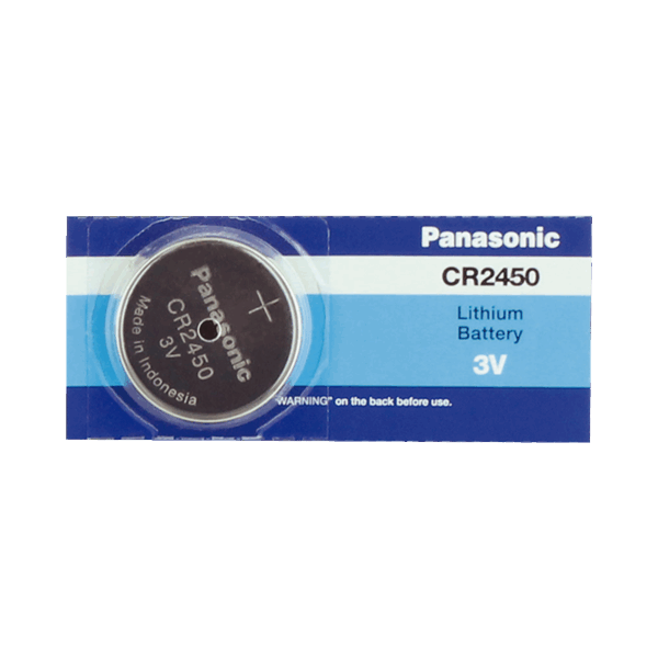 Batería de Litio tipo Moneda 3V / CR2450 ( Batería no recargable )