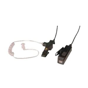 Kit de Micrófono-Audífono profesional de 2 cables para KENWO...