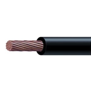 Cable Eléctrico 8 awg  color negro,Conductor de cobre suave ...