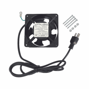 Ventilador 110 Vca de 12 x 12 cm con Cable y Clavija