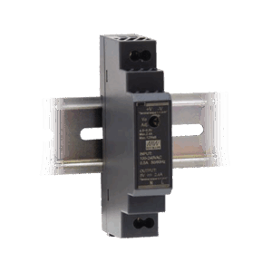 Fuente de Poder Industrial Ultra Delgada Riel Din 12Vcc, 15W