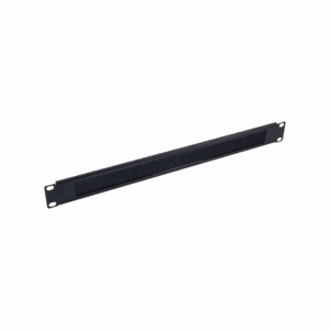 Panel ciego tipo cepillo color Negro, 19in 1UR