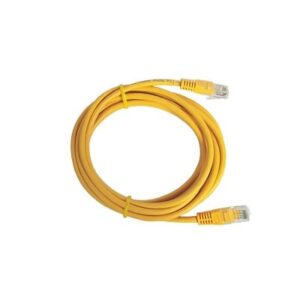 Cable de parcheo UTP Cat5e – 1 m – amarillo