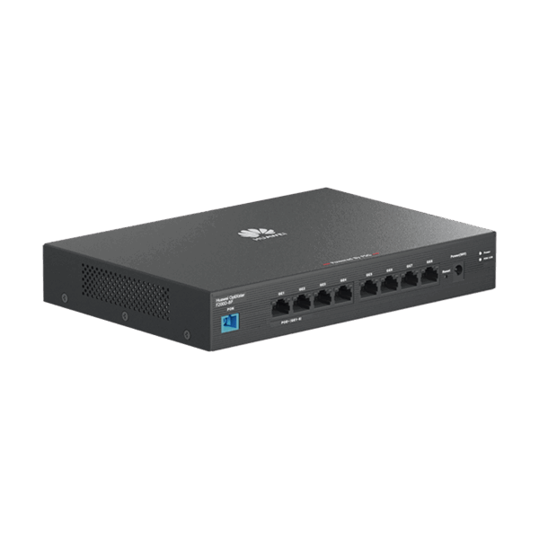 HUAWEI MiniFTTO - ONU Switch Gigabit PoE / 8 puertos 10/100/1000Mbps PoE + 1  PON (SC/UPC)/ Downstream 2.488 Gbps / Upstream 1.244 Gbps / modo puente / 120 W/ Administración Nube