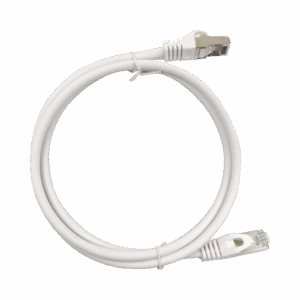 Patch Cord Cat6A 10G blindado 0.5M ( 1.64 ft ) Blanco