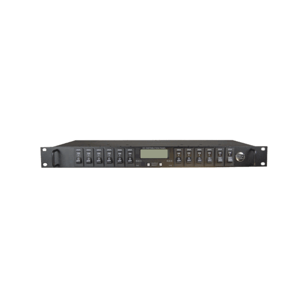 PDU Administrable IP, 12 Salidas para Brakers (No incluidos), Control de Energía Remoto, Doble Bus Inteligente de Distribución CD, Aplicaciones 12,24 y 48 Vcc.