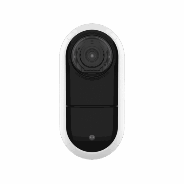 Cámara IP Antivandálica 5MP para instalación de pared / Deteccion de personas y vehiculos por IA/ gran angular 175° horizontales / IP66 / IK10 / Microfono interconstruido