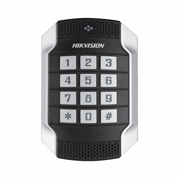 Lector de Tarjetas MIFARE y Contraseñas / Wiegand W26 - W34 y RS-485 / IP65 / IK10 / Estetico y Facil de Utilizar / Indicador LED