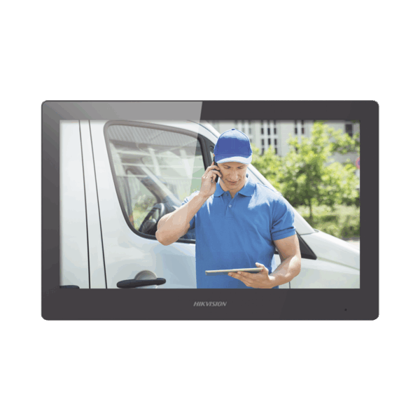 Monitor Touch Screen 10" para Videoportero IP / Estético / Video en Vivo / WiFi / Apertura Remota / llamada entre monitores / Audio de dos vías / Policarbonato