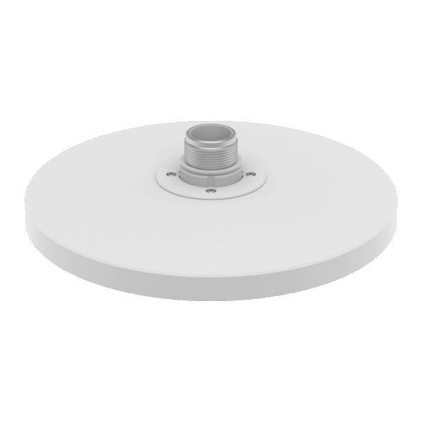 Montaje adaptador compatible con cámaras modelo PNM-9084RQZ1 / PNM-9085RQZ1 color blanco