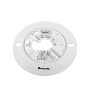 Base Para Detector Convencional Hochiki, Diámetro 6″, 2 Hilos, 24 Vcd  (0300-04070 IT), Color Hueso