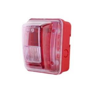 Cubierta para instalar sirenas estrobo en exterior compatibl...