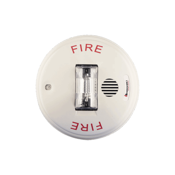 Sirena Estrobo 24 Vcd, Instalación en Techo, Multi Candela, Color Blanco (0500-06110)