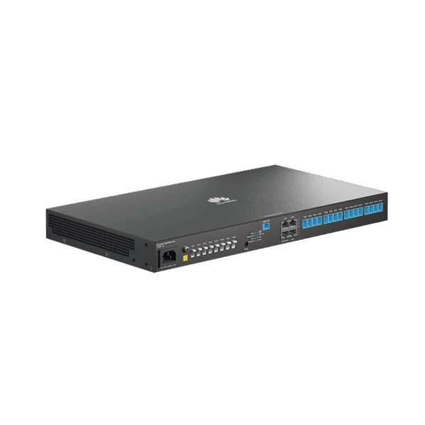 HUAWEI MiniFTTO - Gateway Óptico / 4 puertos GE (WAN/LAN) + 1 puerto XGPON (SC/UPC) + 8 puertos PoF (XC/UPC) + 16 puertos GPON(SC/UPC) /  VPN / VLANs /  Wi-Fi Roaming / Firewall / Administración Nube