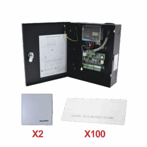 Kit para automatizar 2 ACCESOS VEHICULARES con STICKERS en P...