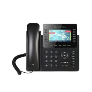 Teléfono IP empresarial de 12 Líneas con 5 teclas de función...
