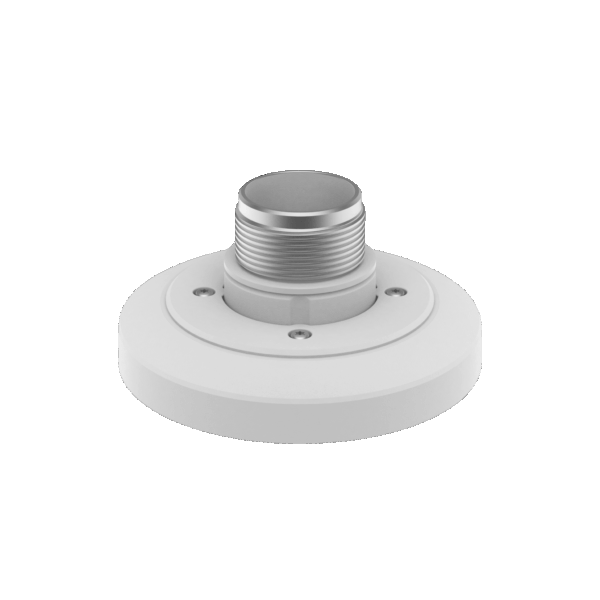 Adaptador tipo Plato necesario para montar en Pared o Techo Cámaras Hanwha serie QND, QNV-C