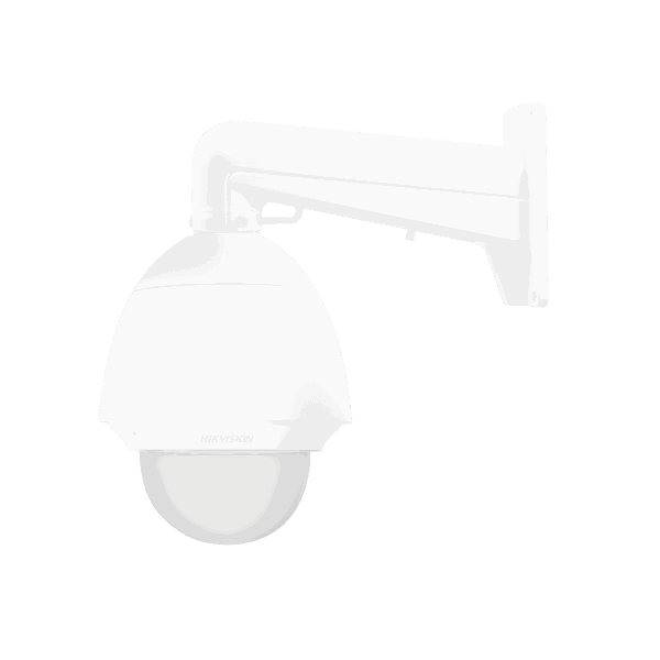 Burbuja Transparente para Domos de 5 " / Compatible con PTZ IP o TURBOHD / HIKVISION / epcom / Soporta IP66 / IK10