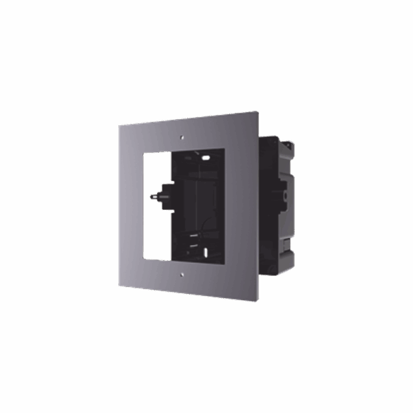 Base de 1 Espacio para EMPOTRAR Videoportero Modelo  DS-KD8003-IME1