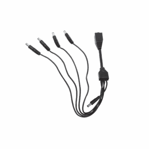 Cable con 5 Vías para Alimentar 4 Cámaras TURBOHD y DVR TURBOHD epcom / HIKVISION