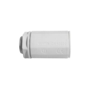 Conector de tubería rígida a caja (Racor), PVC Auto-extingui...