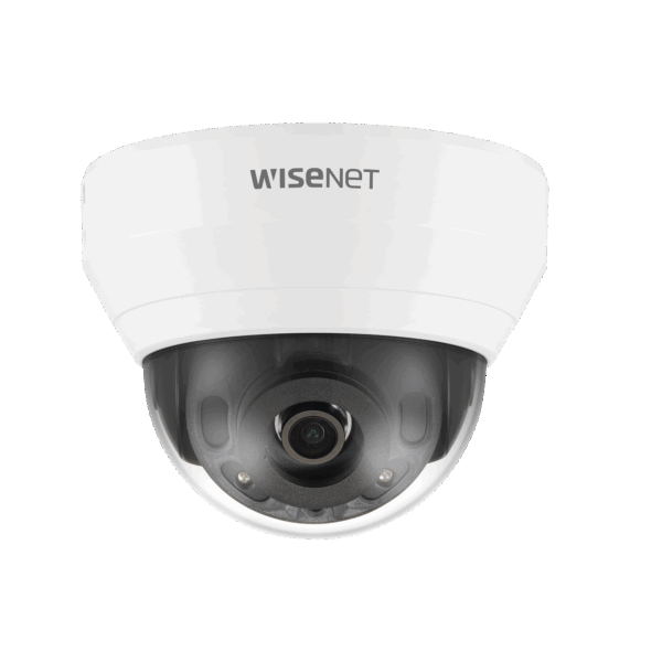 Cámara IP Tipo Domo Interior 2 Megapíxel / Lente 4mm / IR 20M / WDR 120db / H.265 & WiseStream / Micrófono Interconstruido