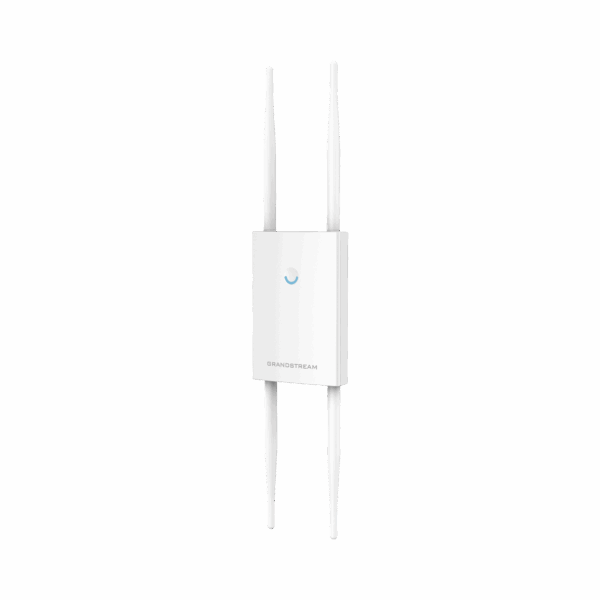 Punto de acceso para exterior Wi-Fi 802.11 ac 2.33 Gbps, Wave-2, MU-MIMO 4x4:4, de largo alcance con administración desde la nube gratuita o stand-alone.