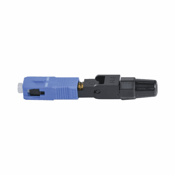 Conector Rápido de Instalación en Campo, Monomodo, SC/UPC, pre-pulido, re-terminable, ideal para Aplicaciones FTTx
