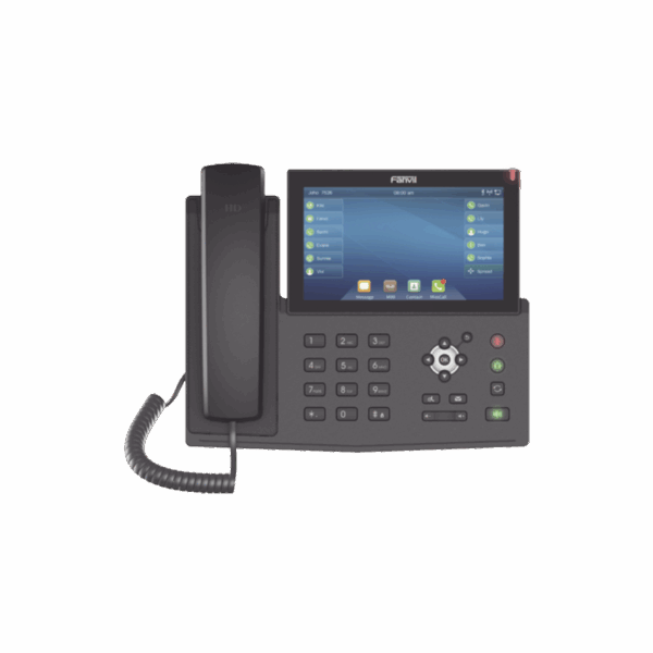 Teléfono IP empresarial para 20 lineas SIP, pantalla táctil, Bluetooth integrado para diadema, PoE y hasta 127 botones DSS con doble puerto Gigabit, soporta recepción de video