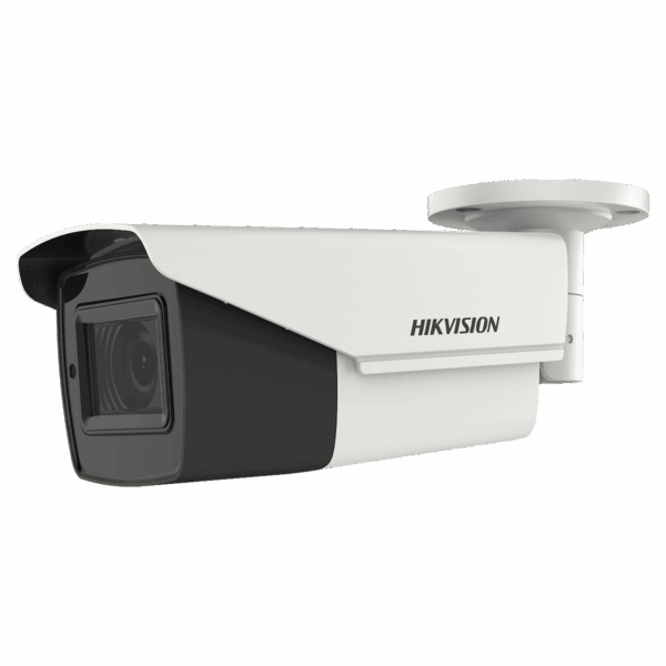 Bala TURBOHD 4K (8 Megapixeles) / Lente Mot. 2.7 a 13.5 mm / IR EXIR Inteligente 80 mts / Exterior IP67 / Soporta 12 Vcc & 24 VCA / dWDR