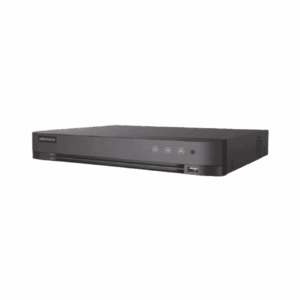 DVR 16 Canales TURBOHD + 8 Canales IP / 5 Megapixel Lite – 3K Lite / Salida Independiente HDMI – VGA / Audio de Dos Vías por Coaxitron / Reconocimiento Facial / ACUSENSE (Evista falsas alarmas) / 1 Bahía de Disco Duro / Salida de Video en Fu