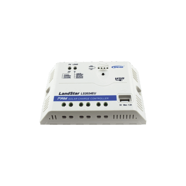 Controlador Solar PWM 12/24 V 20 A, Salida USB