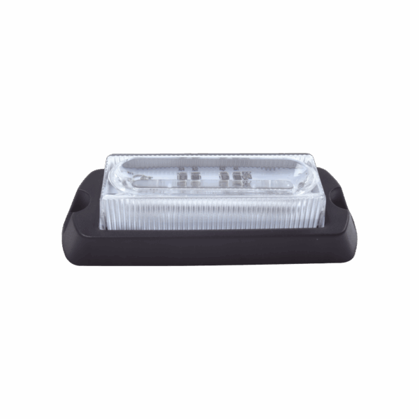 Luz Auxiliar Ultra Brillante de 8 LED's en color Azul/Claro con mica transparente