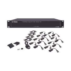 Kit de TRANSCEPTOR ACTIVO DE 16 Canales / VIDEO+PODER en un ...