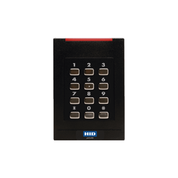 Lector con Teclado 921 PROX HID, EM /iClass SEOS (no clonable) /iClass SE/ iClass SR/ iClass /Mifare Classic, DesFire, Bluetooth/ Garantía de por Vida