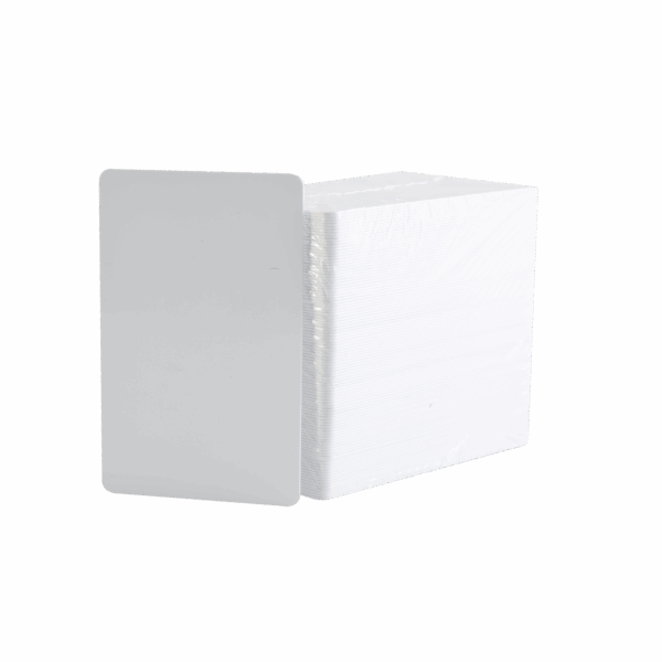 Paquete de 500 Tarjetas UltraCard 10 mil  Adhesivas Imprimibles por un sólo lado /  Para pegar sobre tarjetas/ CR79