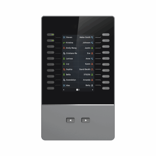 Modulo de extensión para modelos GRP2615, GRP2624, GRP2650 & GRP2670 y al Videoteléfono IP GXV3350 & GXV3450 de Grandstream.