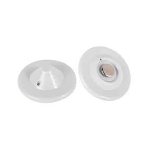 Paquete 100 pzas Tags / Para Ropa / Tipo Mini UFO / Gris Cla...