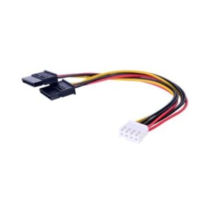 Cable Doble de Corriente SATA / Compatible con DVR´s epcom y...