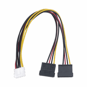 Cable Doble de Corriente SATA / Compatible con DVR’s e...